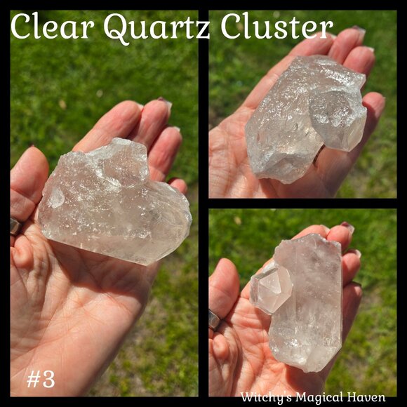 Clear Quartz Cluster #3 - Picture 1 of 5